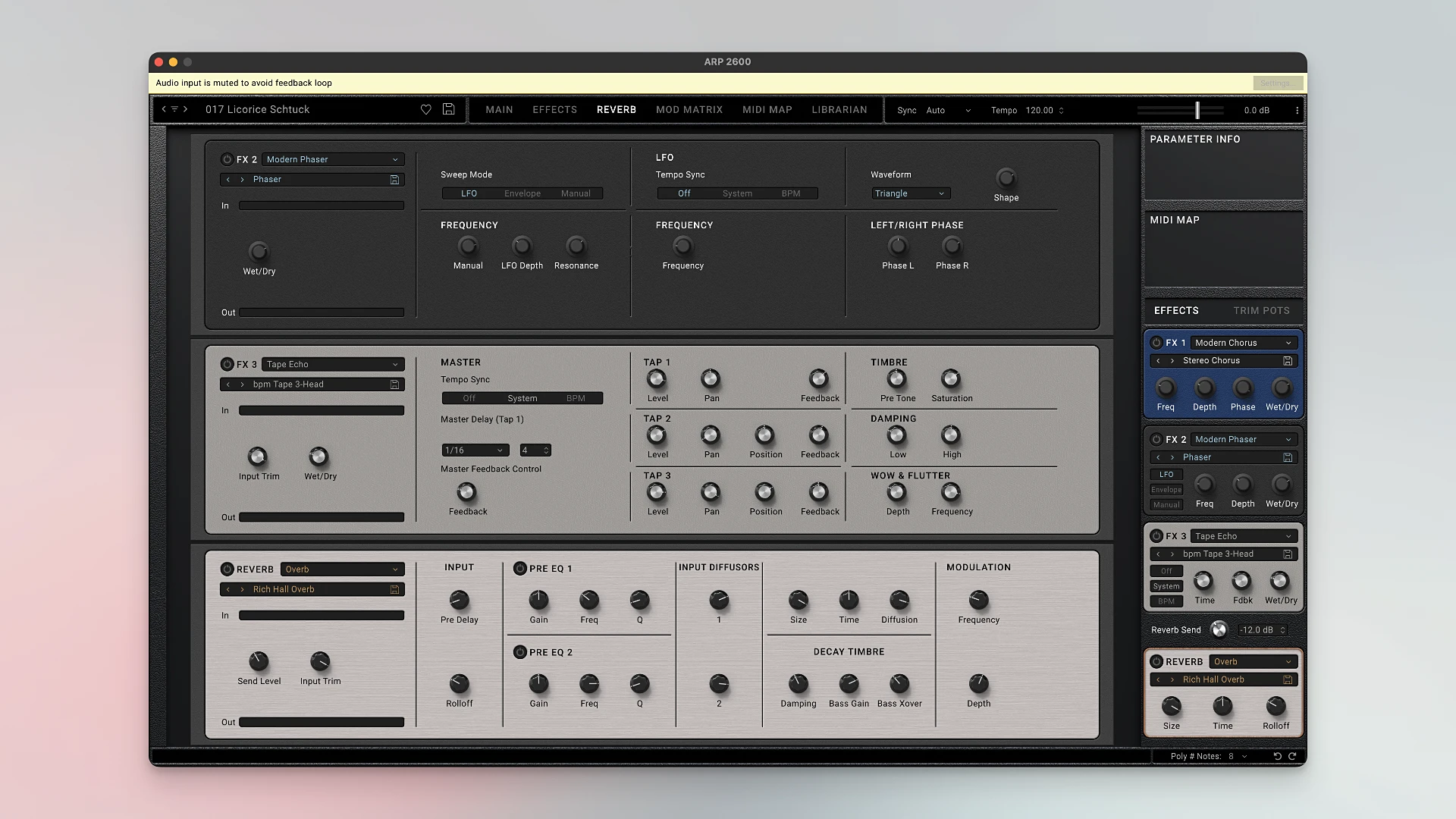 KORG Software ARP 2600 screenshot 3